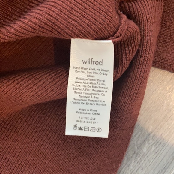 Wilfred Brown Emmy Cropped Sweater - Picture 6 of 6